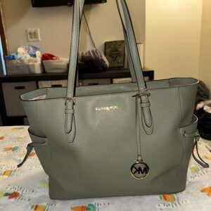 Michael Kors Sage Green Tote Bag